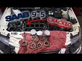 Saab 9-5 engine rebuild - blow by