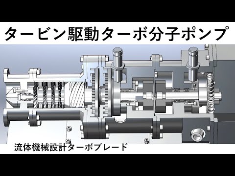 タービン駆動ターボ分子ポンプの設計