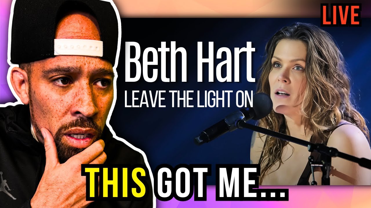 Rapper FIRST time REACTION to Beth Hart - Leave The Light On (Live)! This got me...