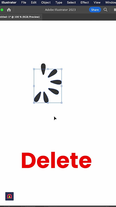 Easy way to repeat objects in circle (Adobe Illustrator)