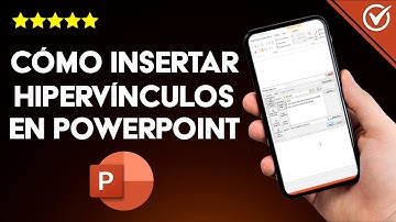 ¿Cómo insertar hipervínculos en diapositivas de POWERPOINT?