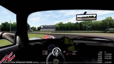 Assetto Corsa Tech Preview 1:23.916