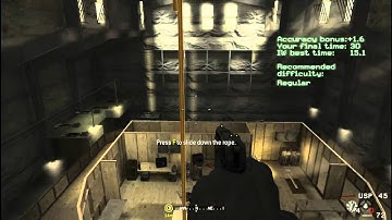 CoD 4 Container Ship reinactment Runthrough