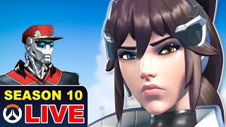 🔴 Playing Season 10 LIVE! - Overwatch 2 New Hero, Skins, Game Mode!