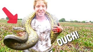 Bitten By the Largest Snake on the Planet! ft. Green Anaconda