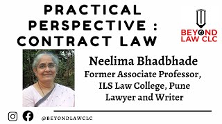 Practical perspective : Contract law by Dr. Nilima Bhadbhade