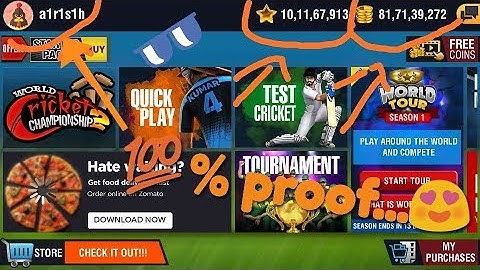 Wcc2 unlimited coins with sign in/without root/unlimited shareing please.🙏