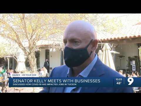 KGUN: Senator Kelly tours Tucson Mercado District