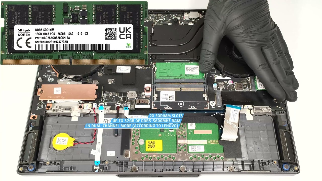 🛠️ How to open Lenovo ThinkBook 16p Gen 5 (16