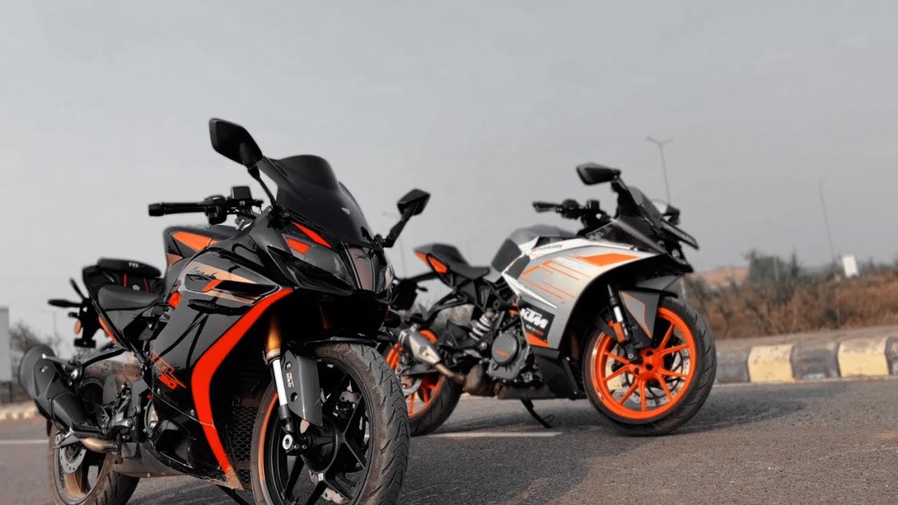 KTM RC 390 vs TVS RR 310 Anniversary Edition | The Ultimate Cinematic Battle! 🔥