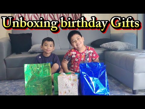 UNBOXING SEVE'S BIRTHDAY GIFT 🎁