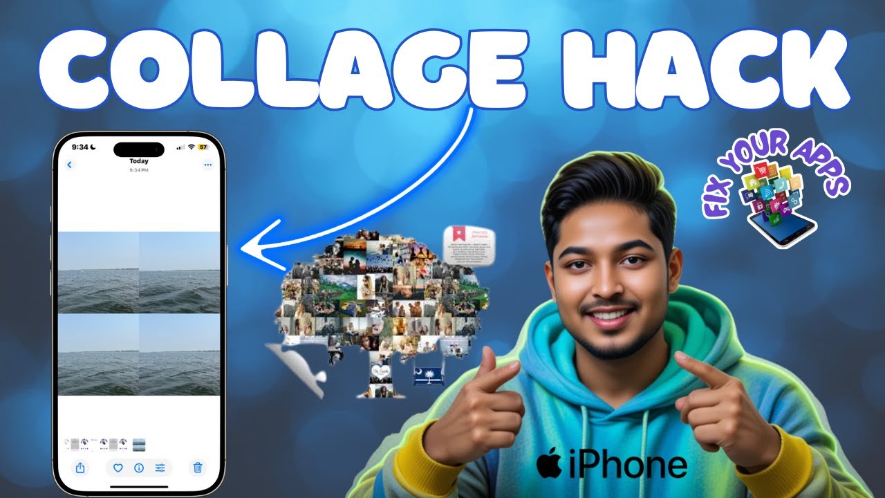 How To Make Photo Collage On iPhone Without Any Apps - Step-by-Step Guide