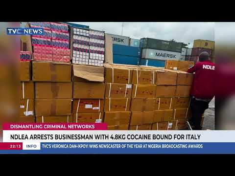 NDLEA Arrests Businessman With 4.8kg of Cocaine Bound for Italy