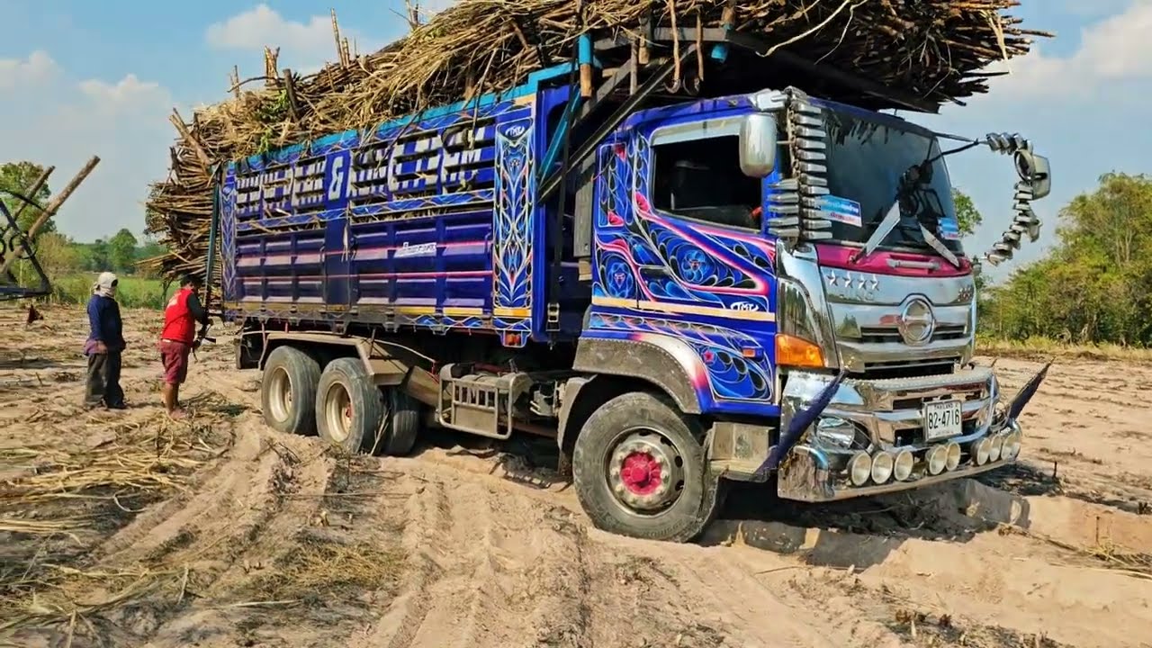 มาดูวิคเตอร์500ตัวแรงจะเข้าไปเอาลูกอีกคันแต่เจอทรายแบบนี้จะออกได้ไหม