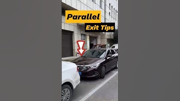 How to Exit a Parking Spot Safely Without Scratches #automobile #cardrivingtips #shorts