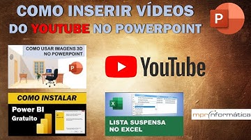 Como Inserir Vídeos do Youtube no PowerPoint