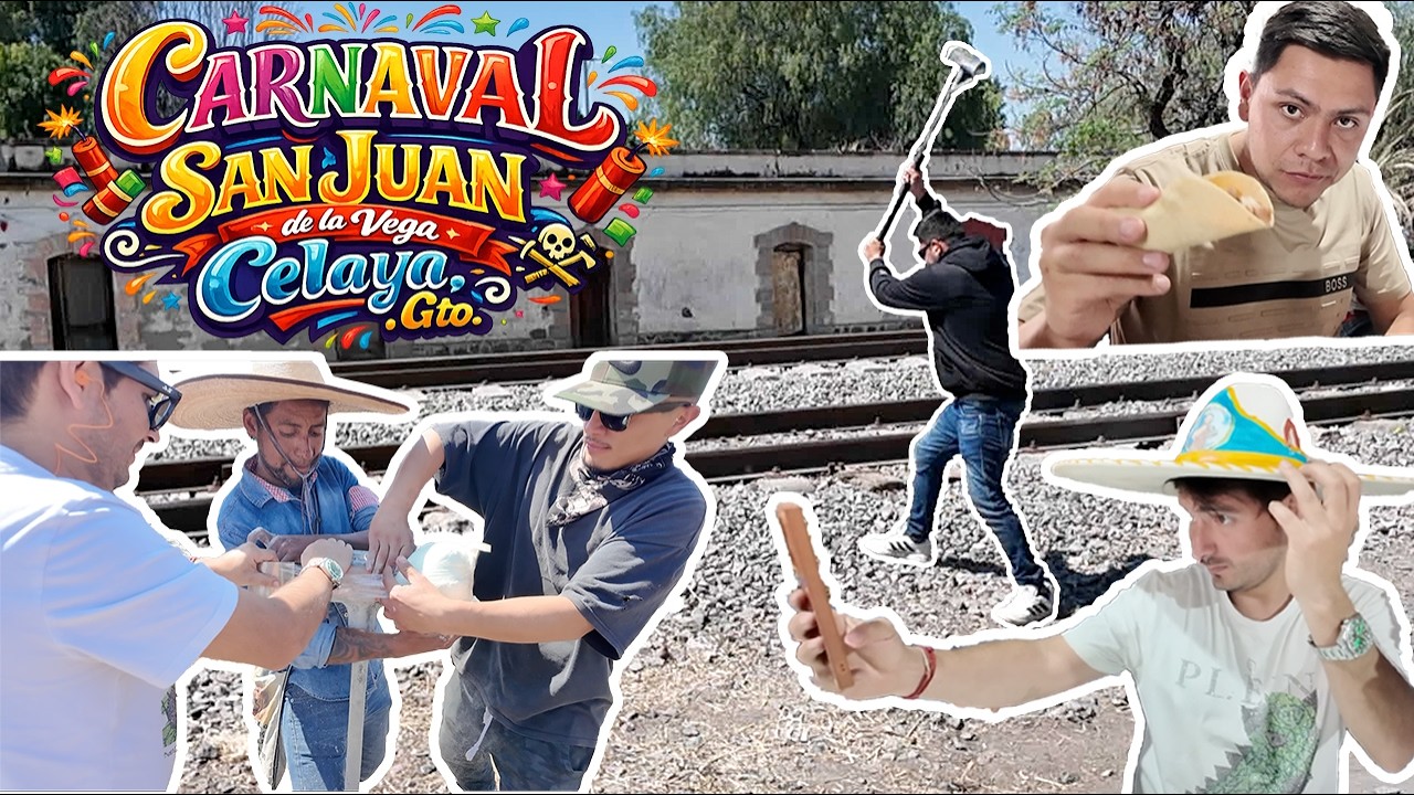 Así se Vive el Tradicional Carnaval en San Juan de la Vega, Celaya uno de Los Mas Extremos