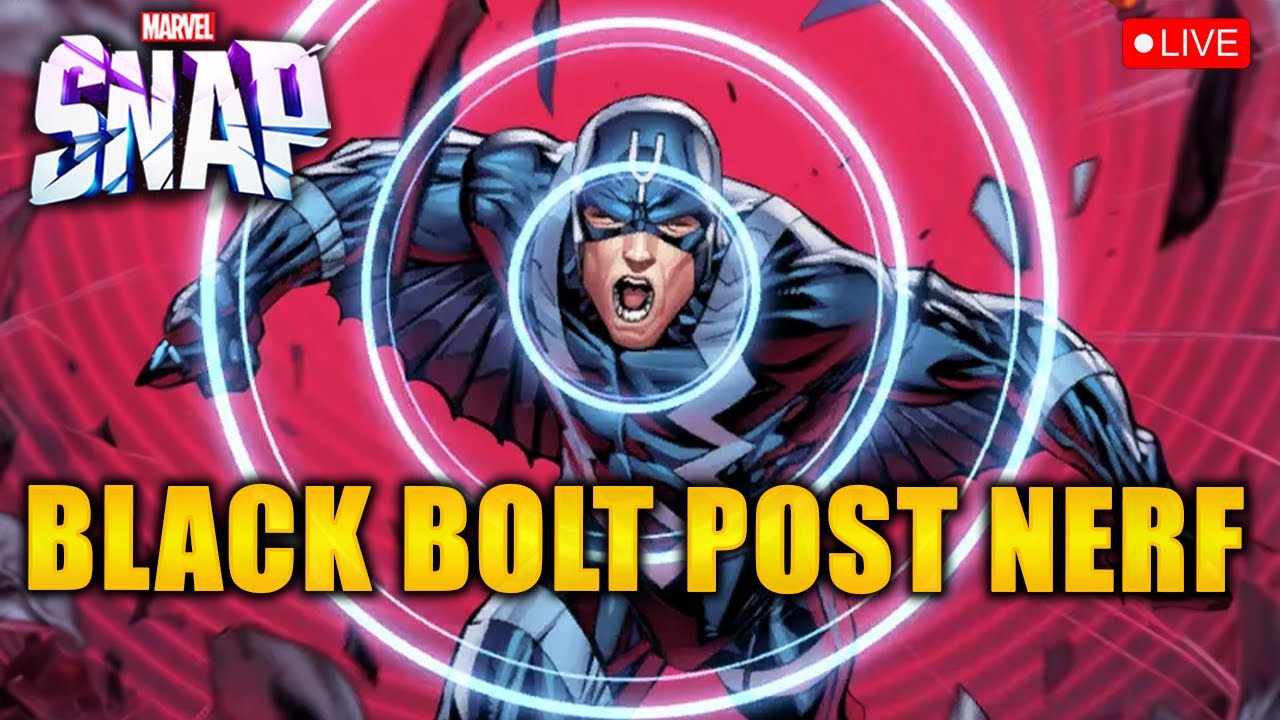 Live - 115 - Black Bolt Viable - Marvel Snap - Youtube