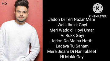 AKHIL : jaane Meriye (Lyrics) Song