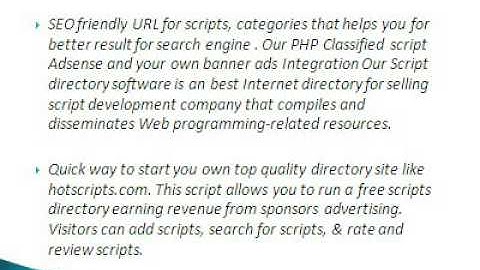 Classified script, PHP Classified Script