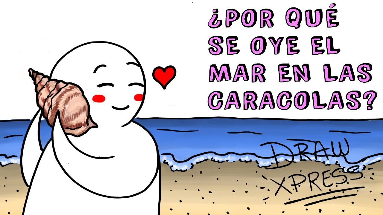 ¿POR QUÉ ESCUCHAMOS EL MAR EN LAS CARACOLAS? | Draw My Life creepypasta anime