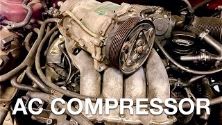 AC Compressor Failure Diagnosis, Removal, and Replacement - Mk IV Volkswagen