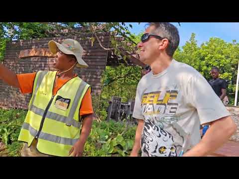 GREEN MAMBA gate crashes kids party !