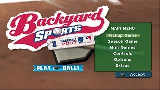 Backyard Sports   Baseball 2007 | PS2 | HD | PCSX2