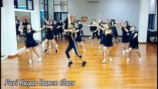 Mas Mas Mas De Ti Line Dance||Demo by Tayuka Karamoy & Puri Bugar Dance Class