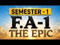 F.A-1 | FINANCIAL ACCOUNTING | ALL IN ONE VIDEO | OSMANIA UNIVERSITY | 2026 MAY ‎⁨@shivanipallela⁩  