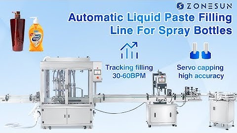 ZONESUN ZS-FAL180G1 Automatic 4 Heads Servo Cosmetics Tracking Filling And Capping Machine