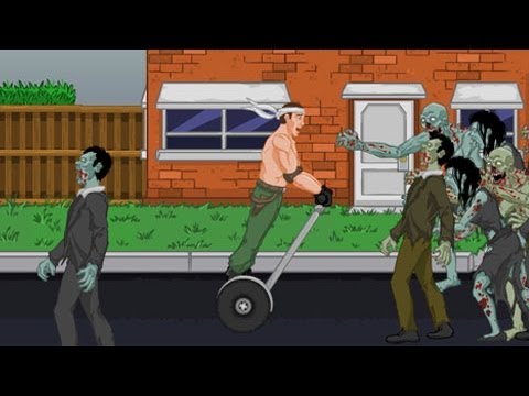 Segway of the Dead Walkthrough, Full Guide, All 200 Missions, Tips - New Free Games Action Zombies