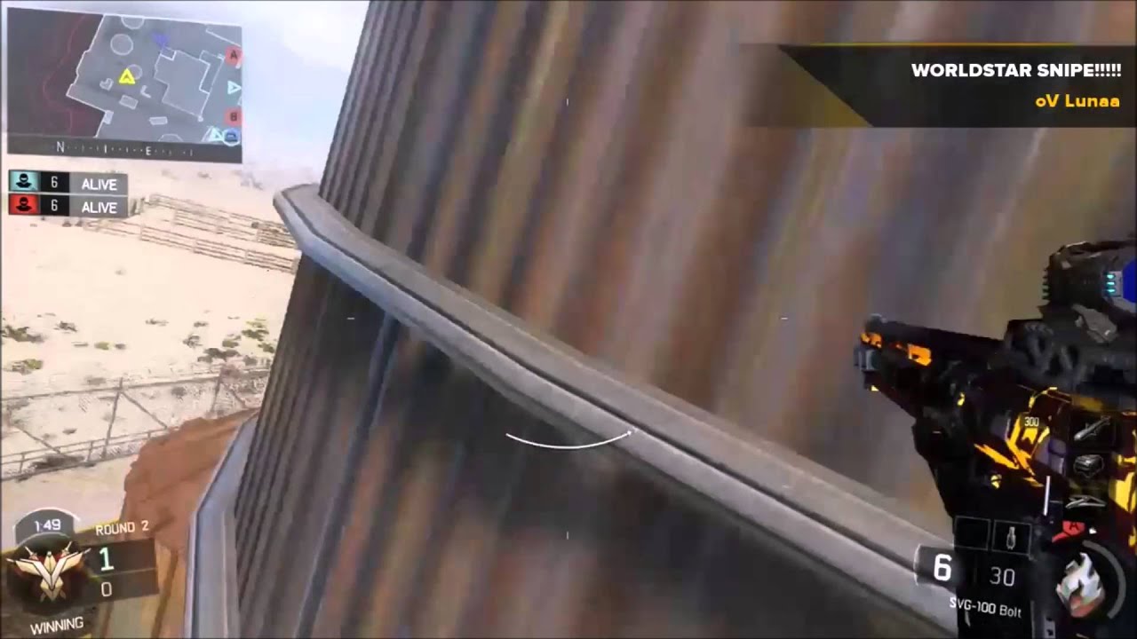 WATER TOWER FRINGE WORLDSTAR SNIPE CALL OF DUTY BLACK OPS 3 oV Luna