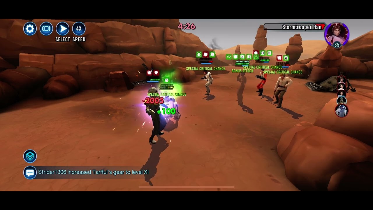 Swgoh relic 9 cup testing