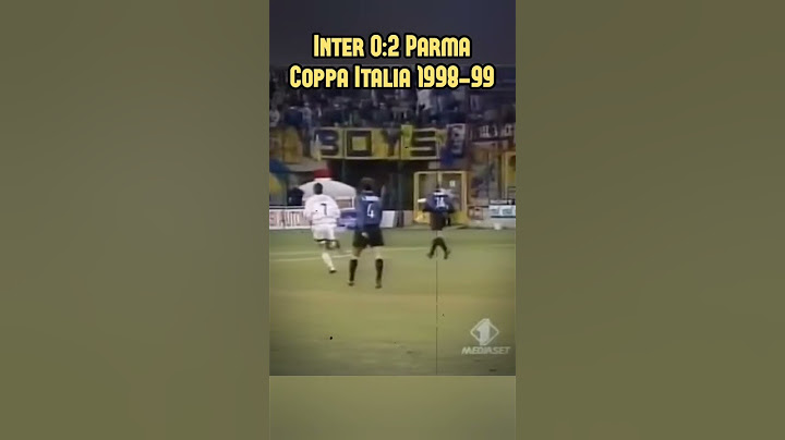 Forgotten Incredible Goals - Juan Sebastian Veron Inter 0:2 Parma Coppa Italia 1998-99