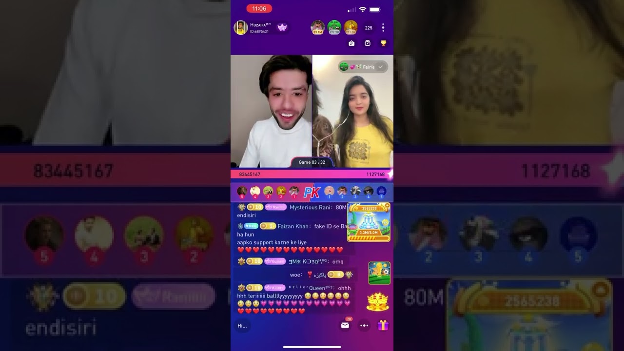Migo Live History Top 1 PK Game Play on Live Stream App In Pakistan Uff_Naaa✅ Destroyer Of Ranking