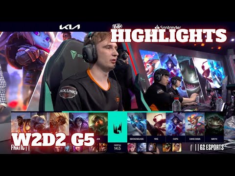 FNC vs G2 - Highlights | Week 2 Day 2 LEC Spring 2024 | Fnatic vs G2 Esports W2D2