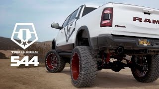 2019 RAM on custom 24x14 Red TIS 544