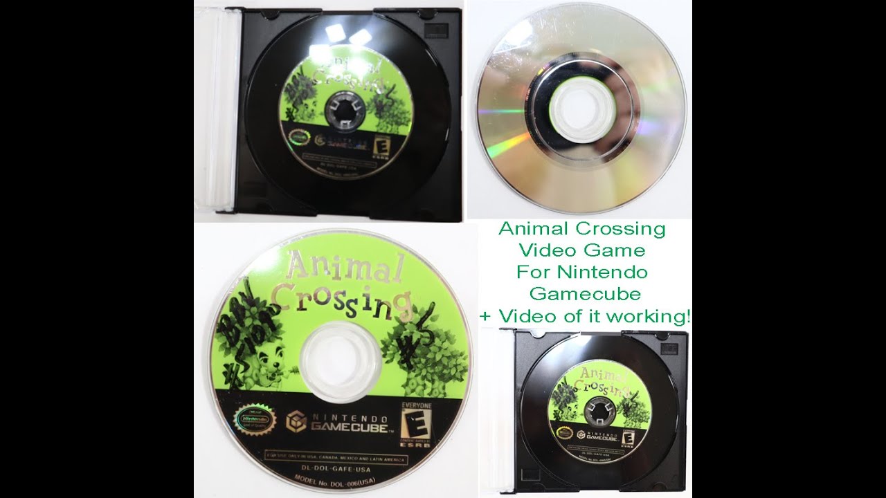 Nintendo Gamecube / GameCube Video game Animal Crossing Rated E No