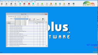 LS004 How to generate batch title for a accounting period in Aplus Accounting screenshot 5
