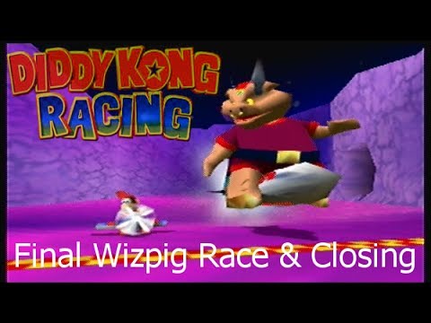 Diddy Kong Racing | #16 - Final Wizpig Race & Closing - YouTube