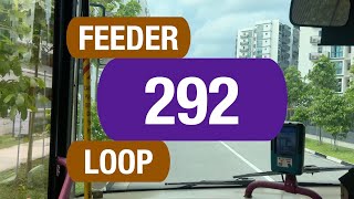 Sbs Transit Feeder 292 Bus Service Route Visual