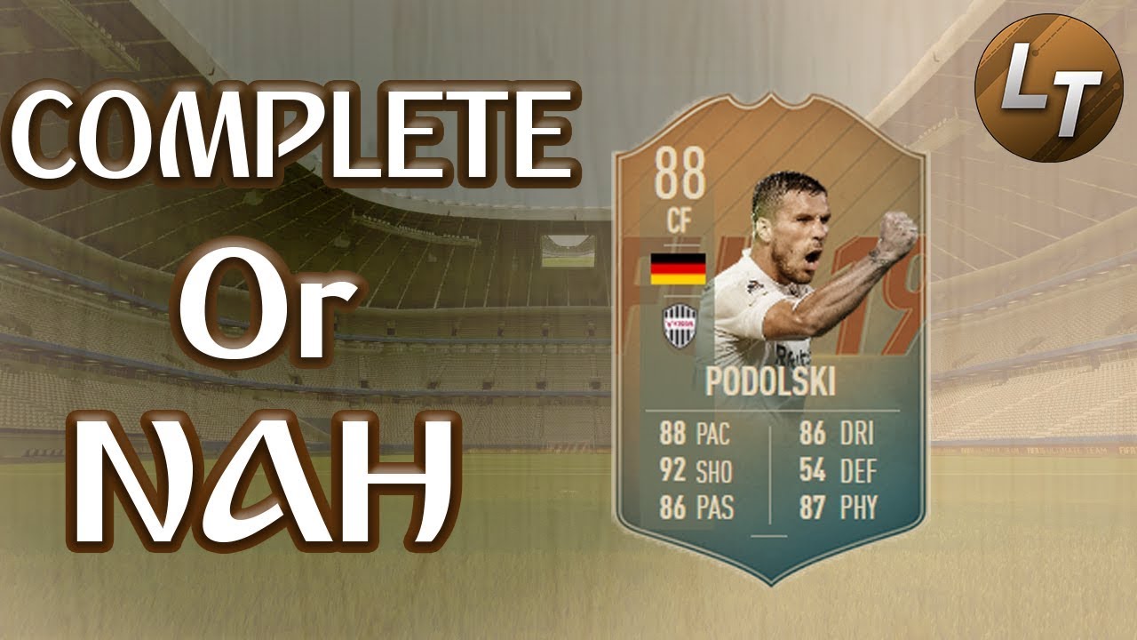 Flashback Podolski Review!  |  Complete or Nah  |  FIFA 19 Player Review Series