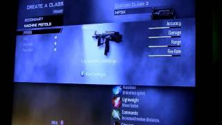 Call of Duty Modern Warfare 2 Create A Class