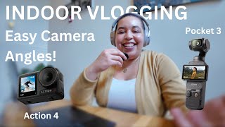Famous Best Camera Angles for Public Vlogging | Action 4 + Pocket 3 Profile