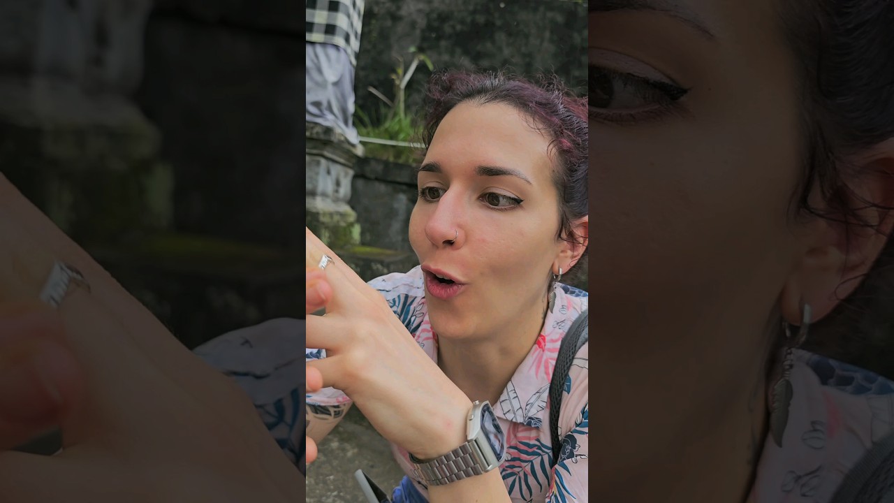 Бланка и кольцо всевластия 😅💍 | Рома и Бланка #юмор #шортс #бали