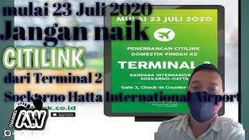 Citilink Pindah ke terminal 3 Soekarno Hatta
