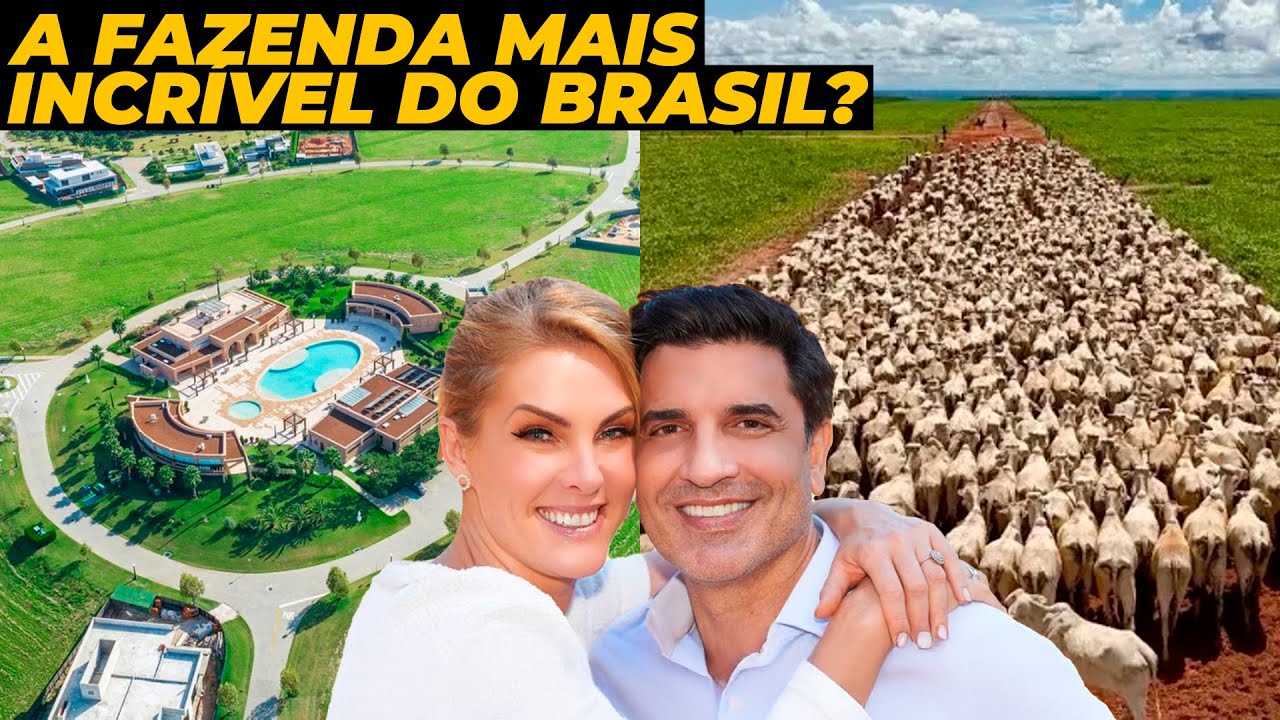 CONHEÇA NOVA FAZENDA DO EDU GUEDES E ANA HICKMANN