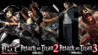 Attack On Titan 1, 2 & 3 (Video Games) - Character Models