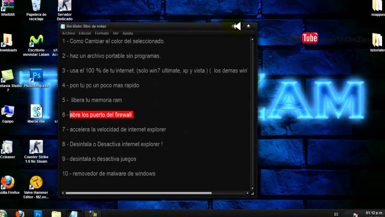 Tutorial : 10 Trucos Windows 7 y 8 [Parte 1] [HD] - YouTube